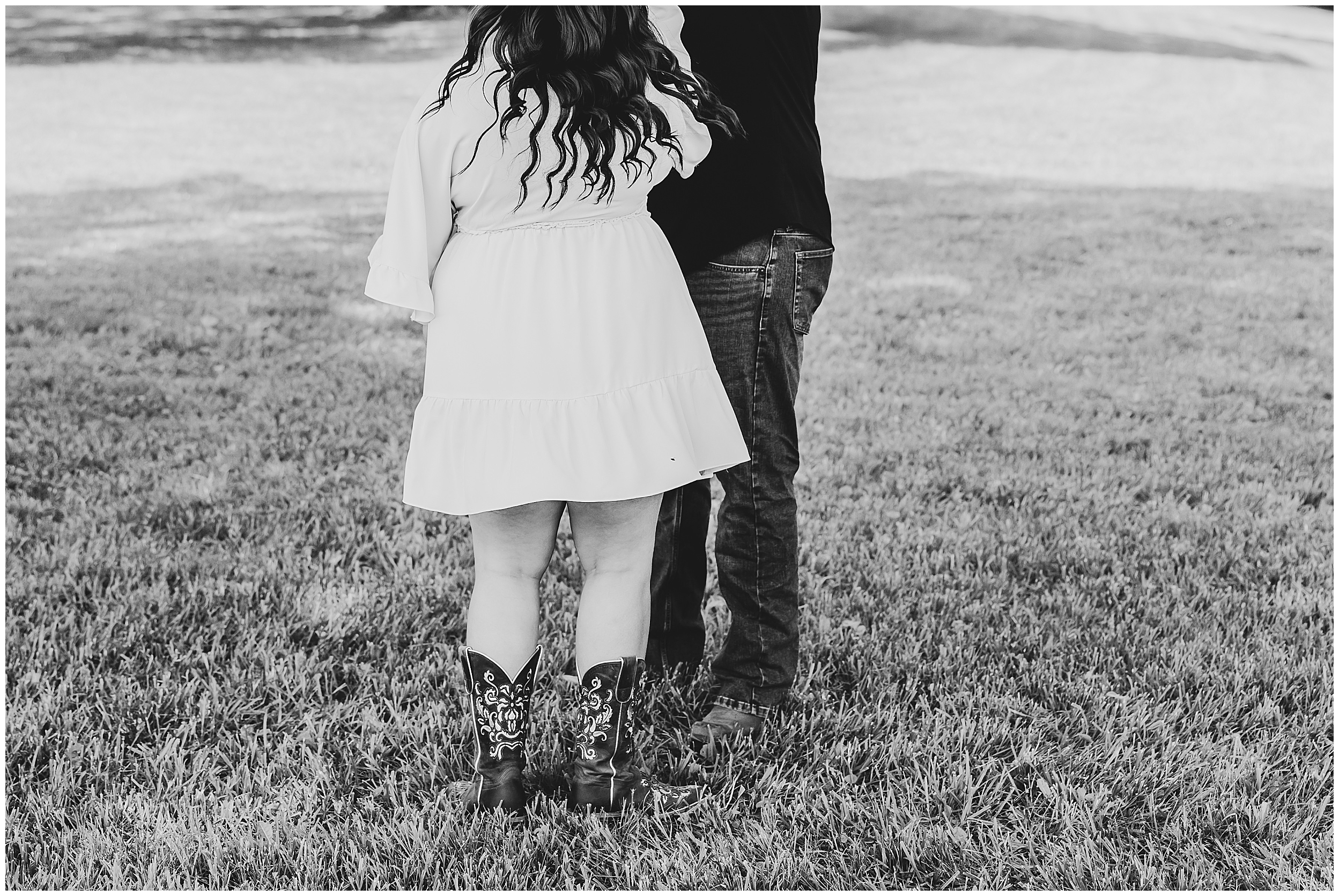 farm engagement session in kentucky