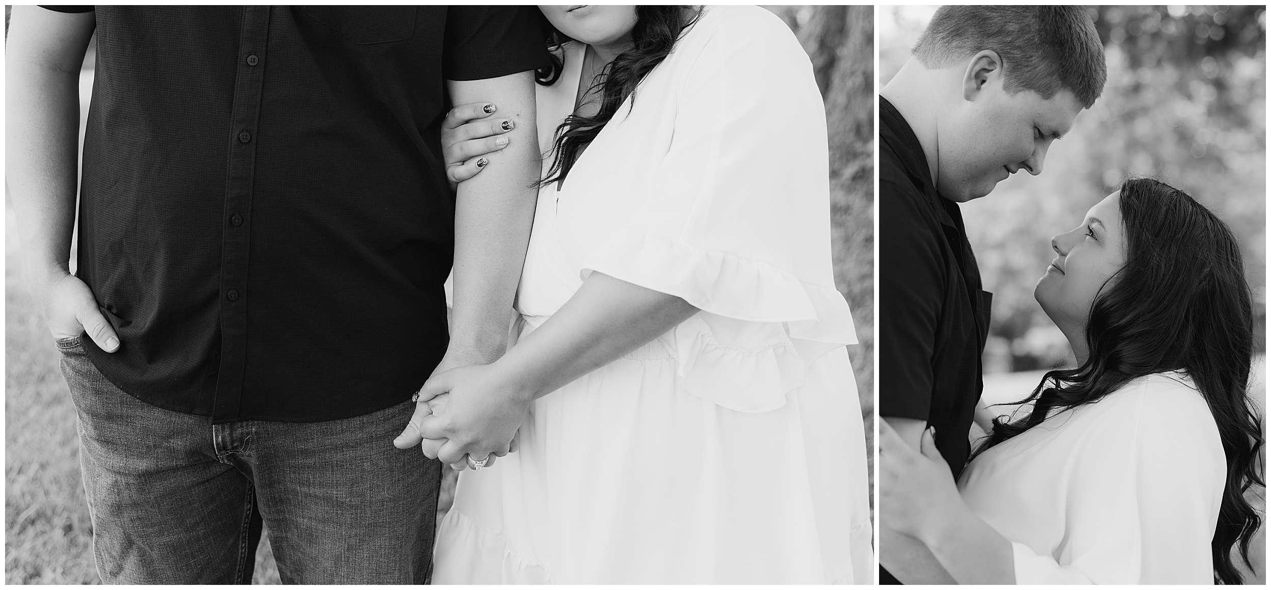 farm engagement session in kentucky