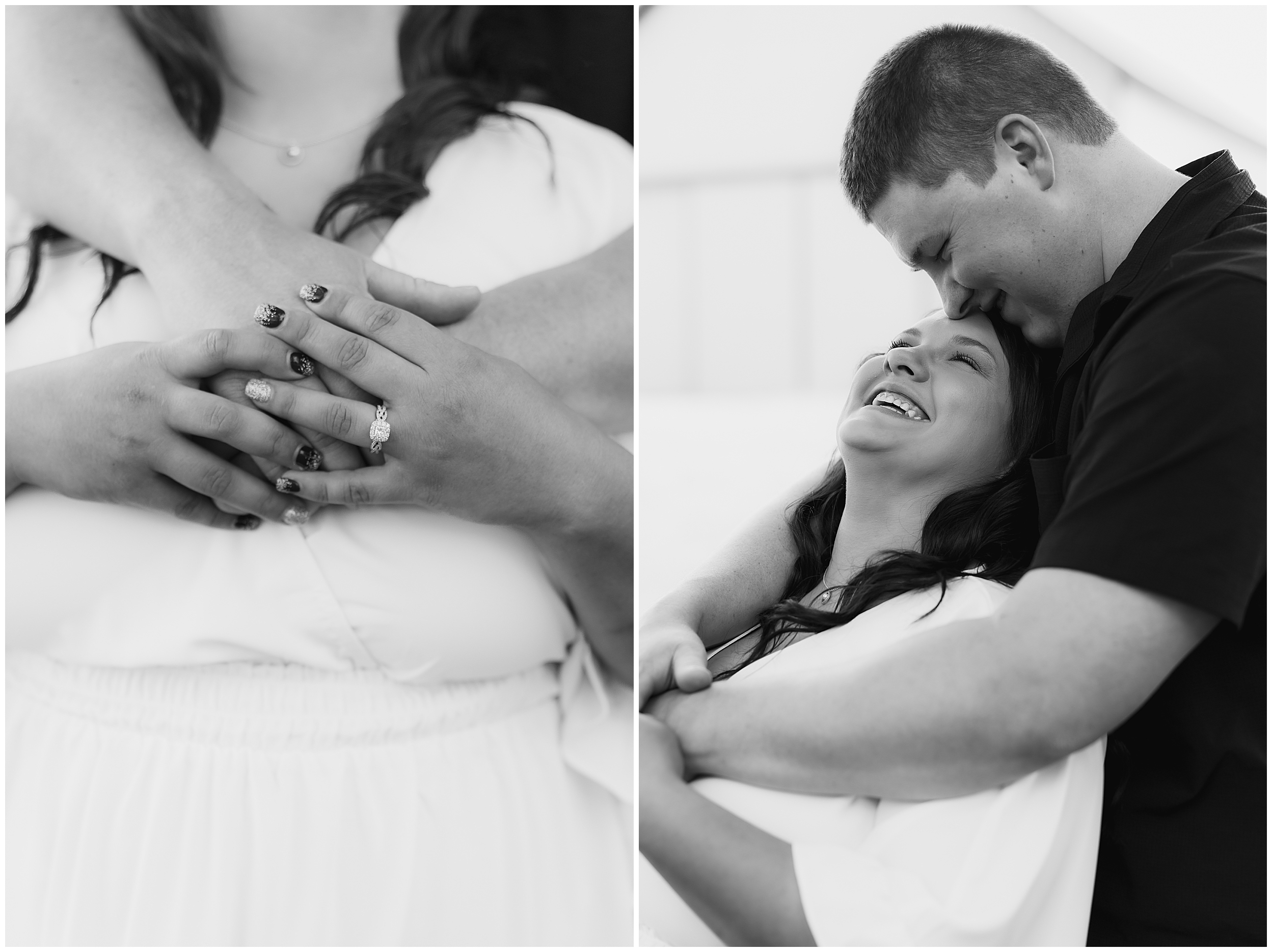 farm engagement session in kentucky
